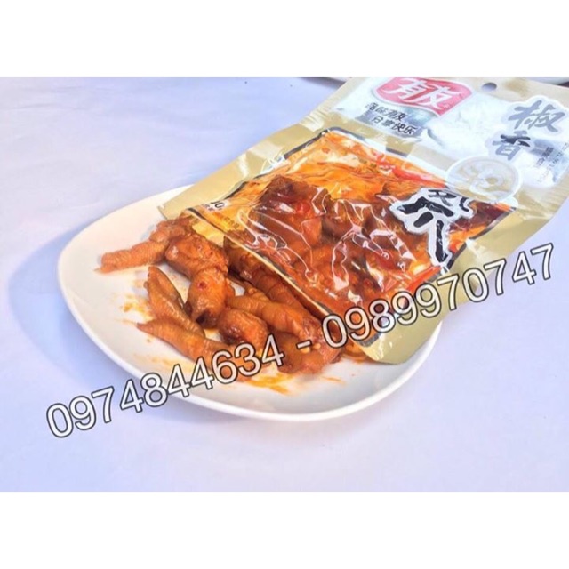 Chân gà muối ớt khô hạt tê 