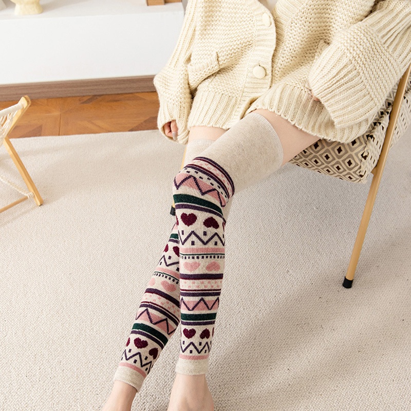 Youyo Vớ Ống Chân Giữ Ấm Mùa Đông Thời Trang Dành Cho Nữ