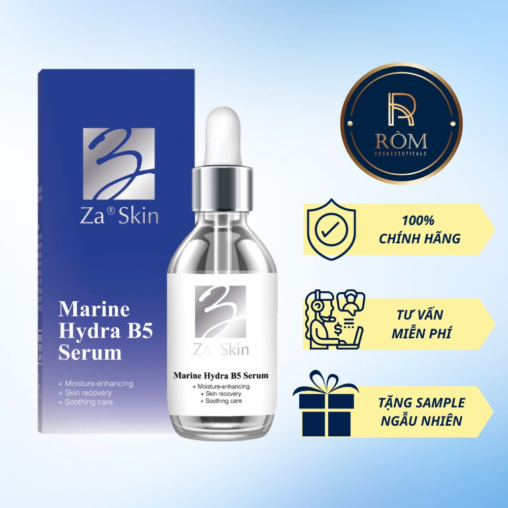 Tinh Chất Dưỡng Ẩm Phục Hồi Sáng Da ZaSkin Marine Hydra B5 Serum