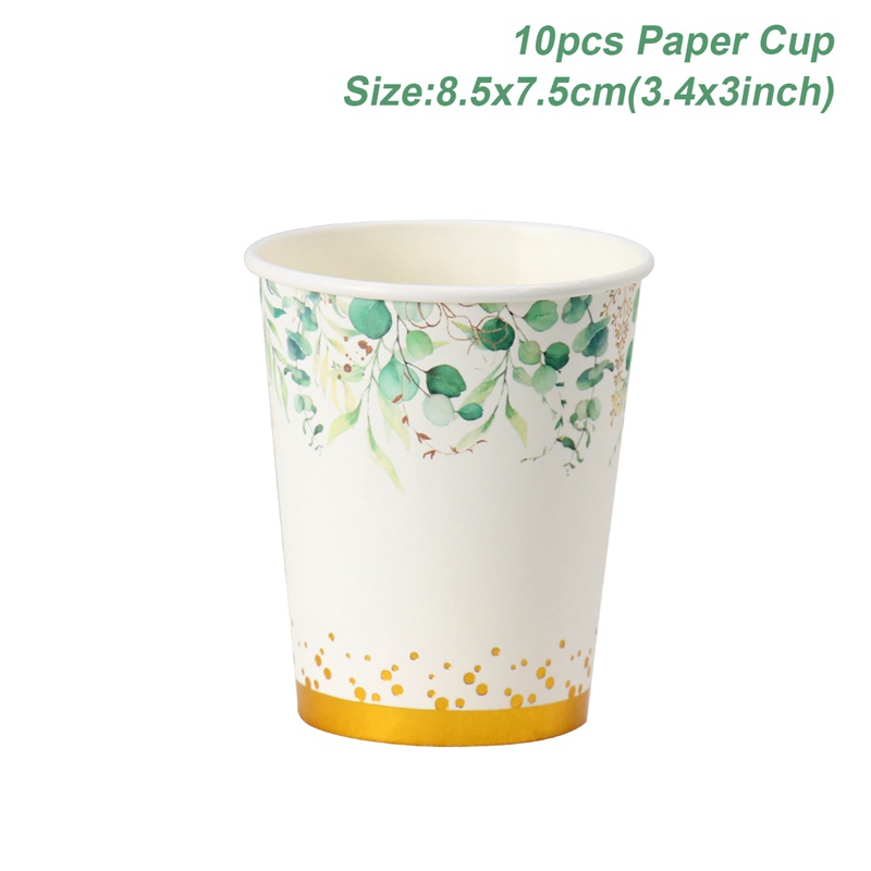 Bộ Phụ Kiện Trang Trí Tiệc Sinh Nhật Chủ Đề Rừng Xanh Hoạt Hình Dành Cho Bé Trai