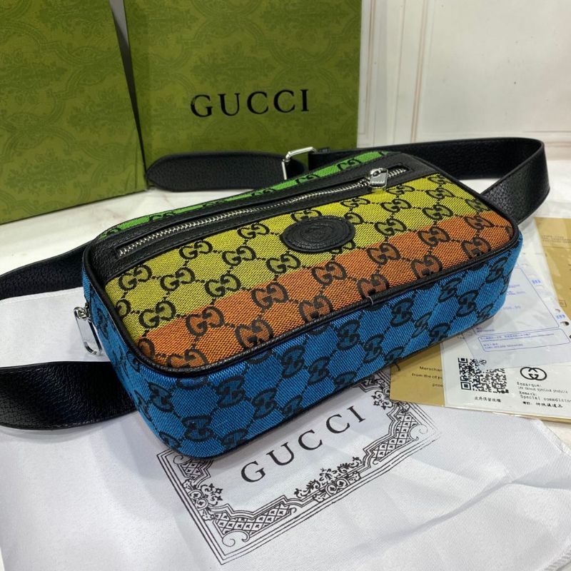 Túi đeo hông Gucci nhiều màu