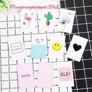 (9*5,5cm) 1 tấm poster phụ kiện chụp ảnh 2 mặt size nhỏ ,trang trí nhà cửa