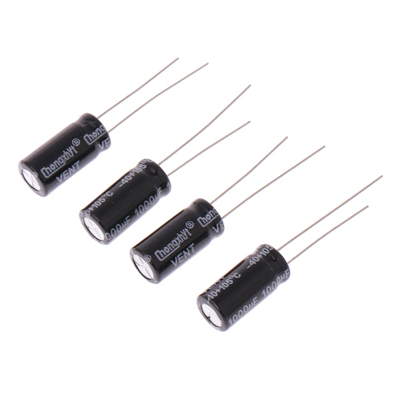 R * 4 Chiếc 16V 1000uF 105°Tụ Điện Nhôm ± 20% C Radial Chuyên Dụng