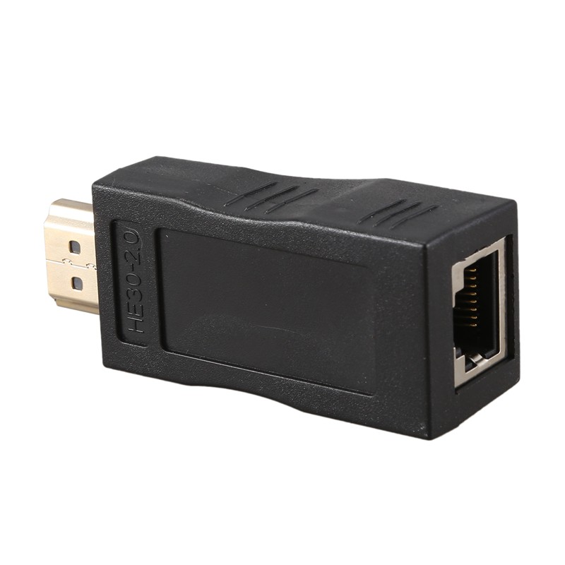 4K 3D HDMI 1.4 30M to RJ45 Over Cat 5e/6 Network LAN Ethernet Adapter