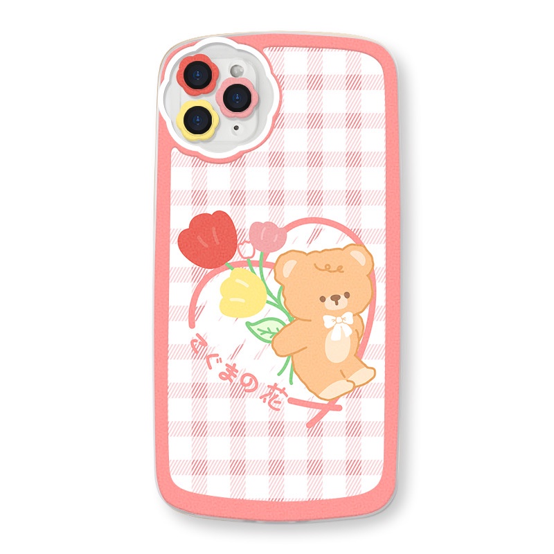 Ốp lưng for iphone Ốp Điện Thoại tpu Họa Tiết Hoa Cho iPhone 12 / 13Pro / 11Pro xr / xs / 7 / 8 Dinuo case