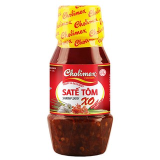 Sa Tế Tôm XO Cholimex chai 100G/ Sa tế tôm/ Sa tế chay Cholimex chai 90g