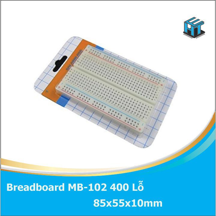 Breadboard MB-102 400 Lỗ 85x55x10mm
