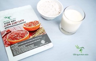 Tinh bột cám gạo lứt