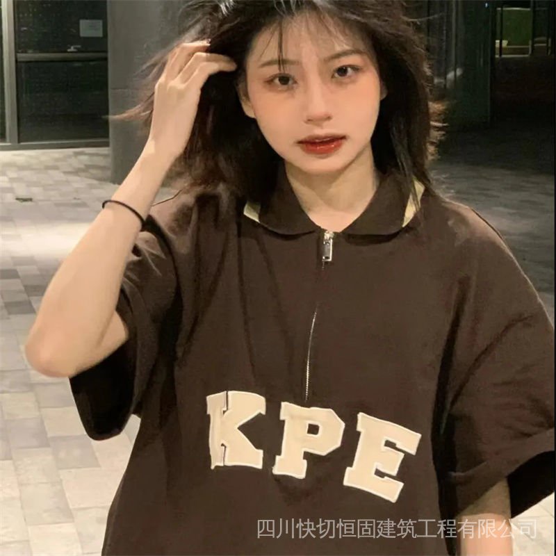 Áo Thun polo Ngắn Tay Phong Cách Năng Động Trẻ Trung Dành Cho Nữ