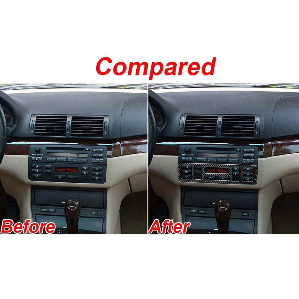 Khung Đề Can Dán Bảng Điều Khiển Xe Hơi BMW E46 3 Series