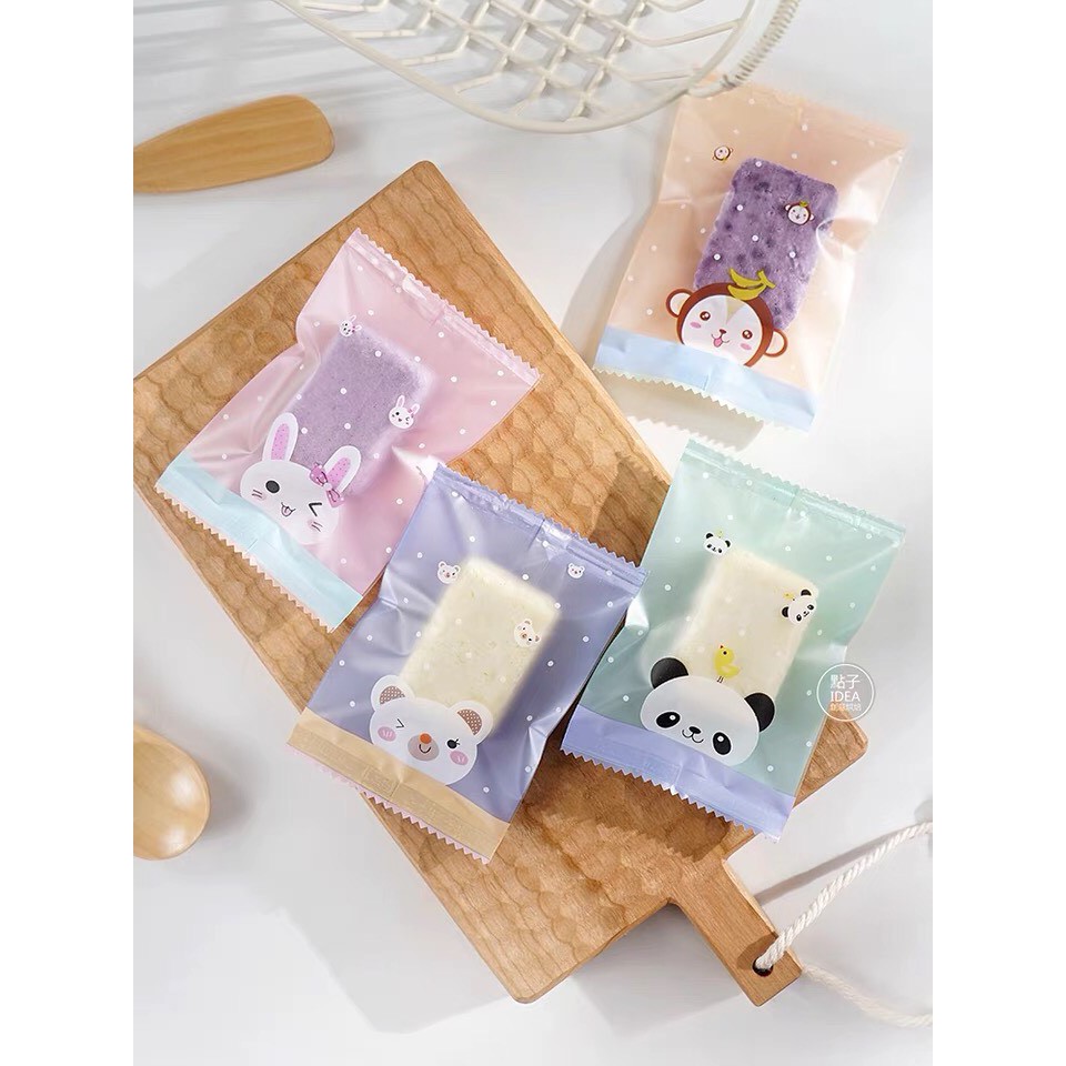 Túi 7x10cm Mix Gấu, Thỏ ,Khỉ