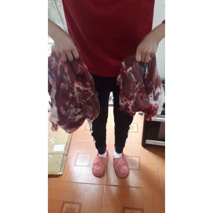 Áo thịt heo khô cháy tỏi