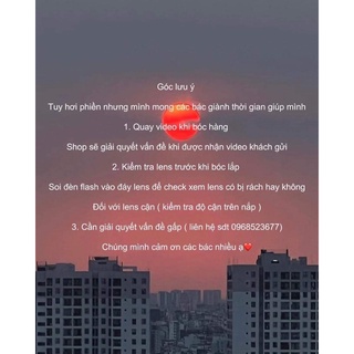 Lens đen mini [Full cận]