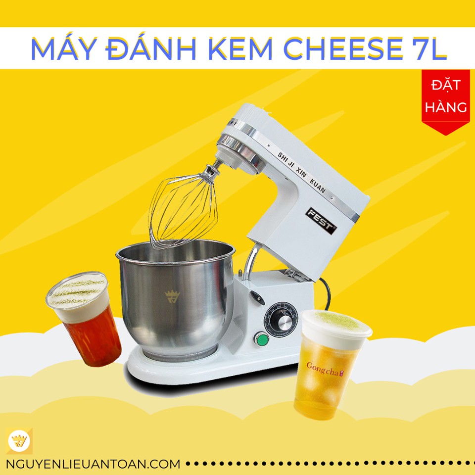 Máy Đánh Kem Cheese FEST 7L Công ty Vua An Toàn