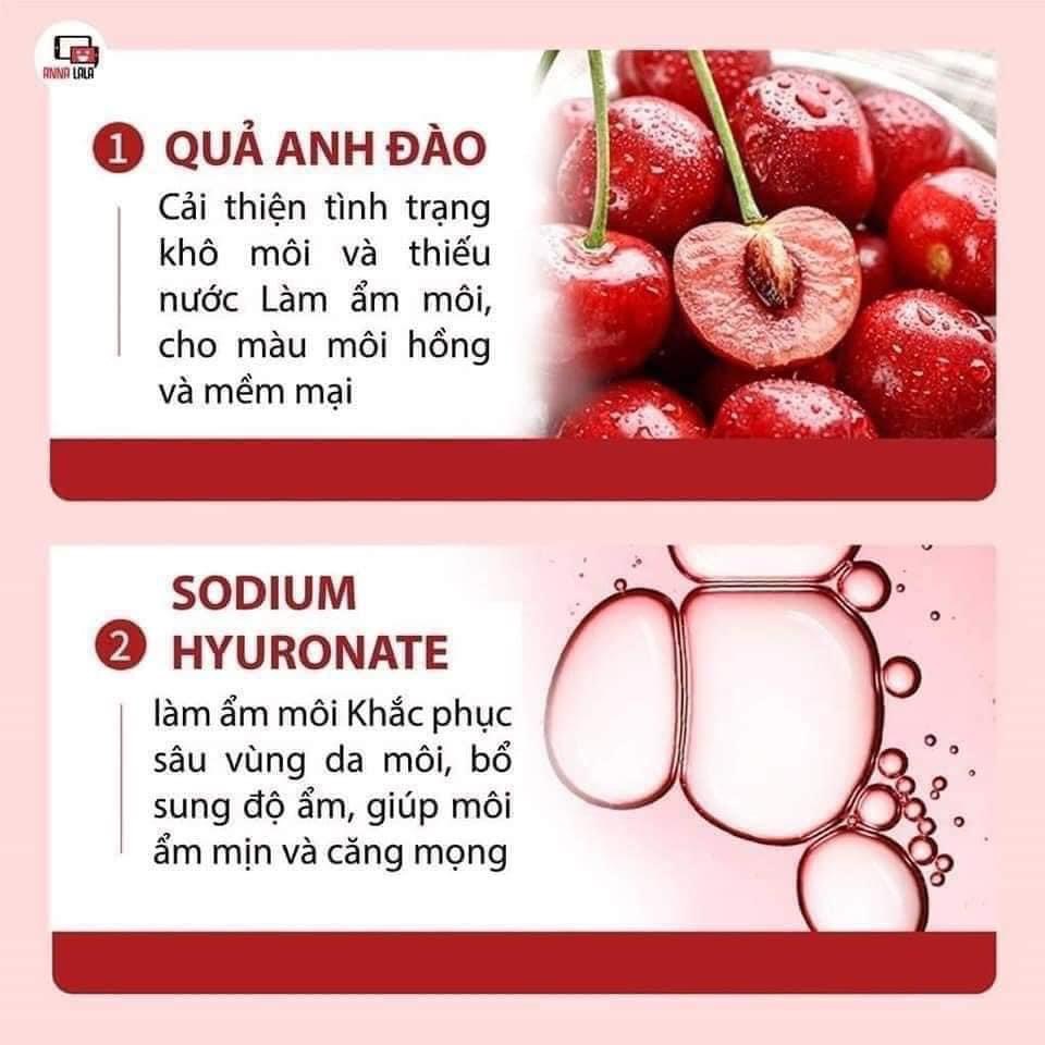 [Siêu Sale] Hộp 20 miếng mặt nạ môi dưỡng ẩm bổ sung collagen Bioaqua nội địa trung