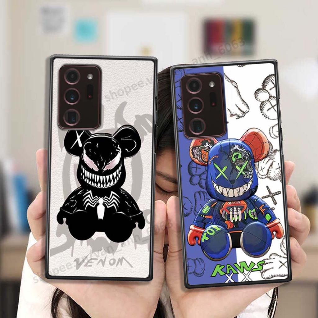 Ốp lưng Samsung Note 20 Ultra hình kaws, bear brick, venom thời trang siêu ngầu