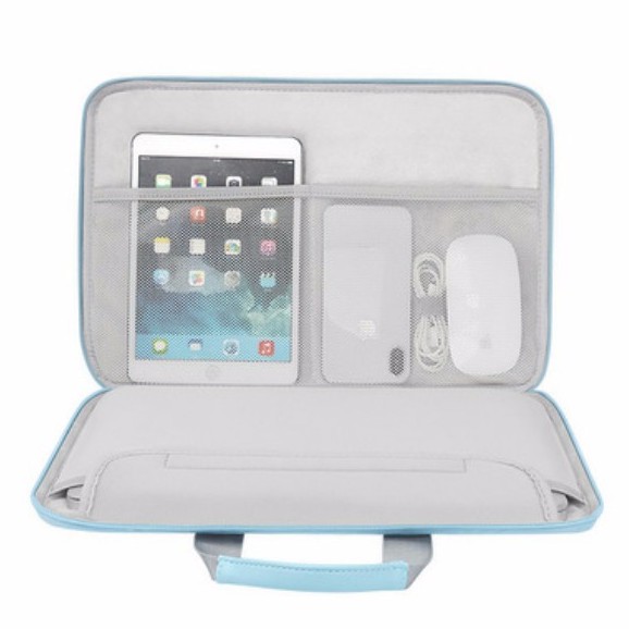 Cặp Đựng Laptop, Macbook, túi đựng laptop chống sốc BUBM Chính Hãng Có đai gài hành lý
