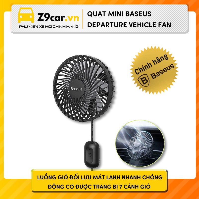 Quạt mini Baseus Baseus Departure Vehicle Fan dùng cho ô tô