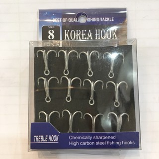 Lưỡi Lure 3 tiêu 4X chính hãng Korea Hook- [Freeship]
