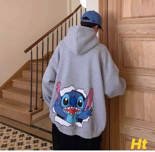 Áo hoodie Stich vỡ