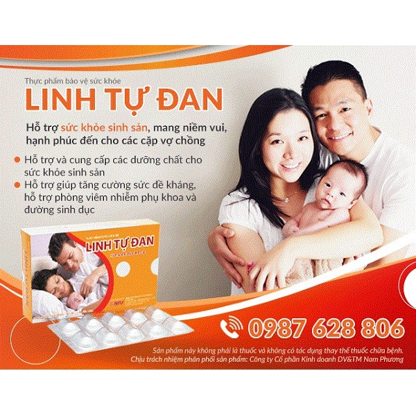 [mua 6 tặng 1] - Linh Tự Đan -hỗ trợ giảm vô sinh nam nữ từ thảo dược, tăng khả năng mang thai tự nhiên