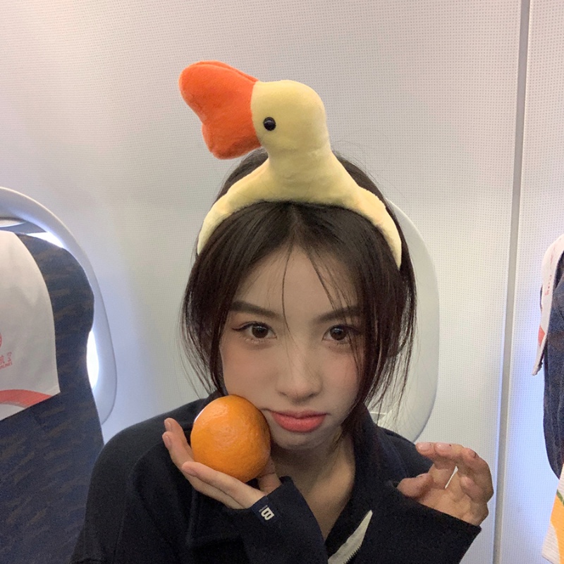 Băng đô hình chú vịt dễ thương phong cách Hàn Quốc