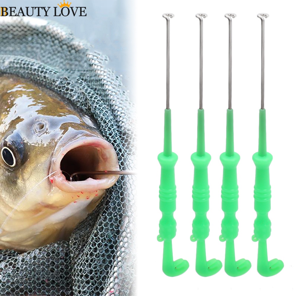 Dụng Cụ Gỡ Móc Câu Cá Bằng Thép Không Gỉ Hai Chức Năng Màu Sắc Ngẫu Nhiên