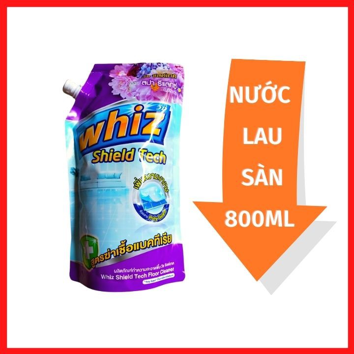 Nước lau sàn Whiz Thái Lan - 800ml- nhanh khô và cực thơm- Tomchuakids