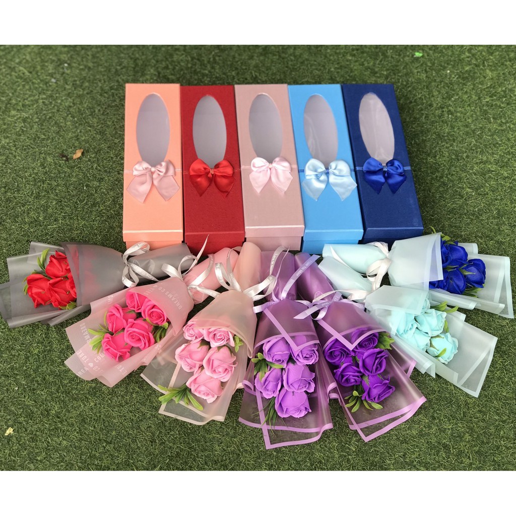 Hộp 5 bông (vỏ hộp ) hàng dày đẹp | BigBuy360 - bigbuy360.vn