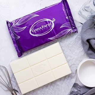 Socola trắng nguyên liệu 1kg thơm ngon phủ bề mặt bánh, ăn trực tiếp vị ngọt thơm ngon
