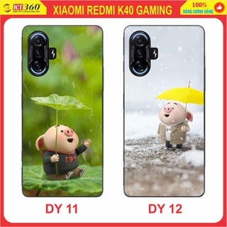 Ốp lưng kính XIAOMI Redmi K40 Gaming - Nhận in ảnh theo yêu cầu