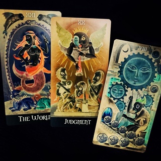 Bài Deviant Moon Tarot Paradoxical Edition