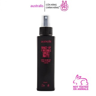 Xịt Khóa Trang Điểm Lâu Trôi Lớp Nền- Australis- Xịt Khóa Nền Up Finishing Spritz Matte- 150ml