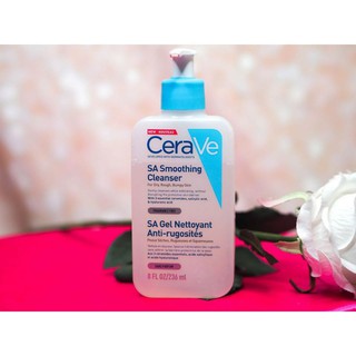 Sữa rửa mặt Cerave SA Smoothing Cleanser 236ml bản Pháp