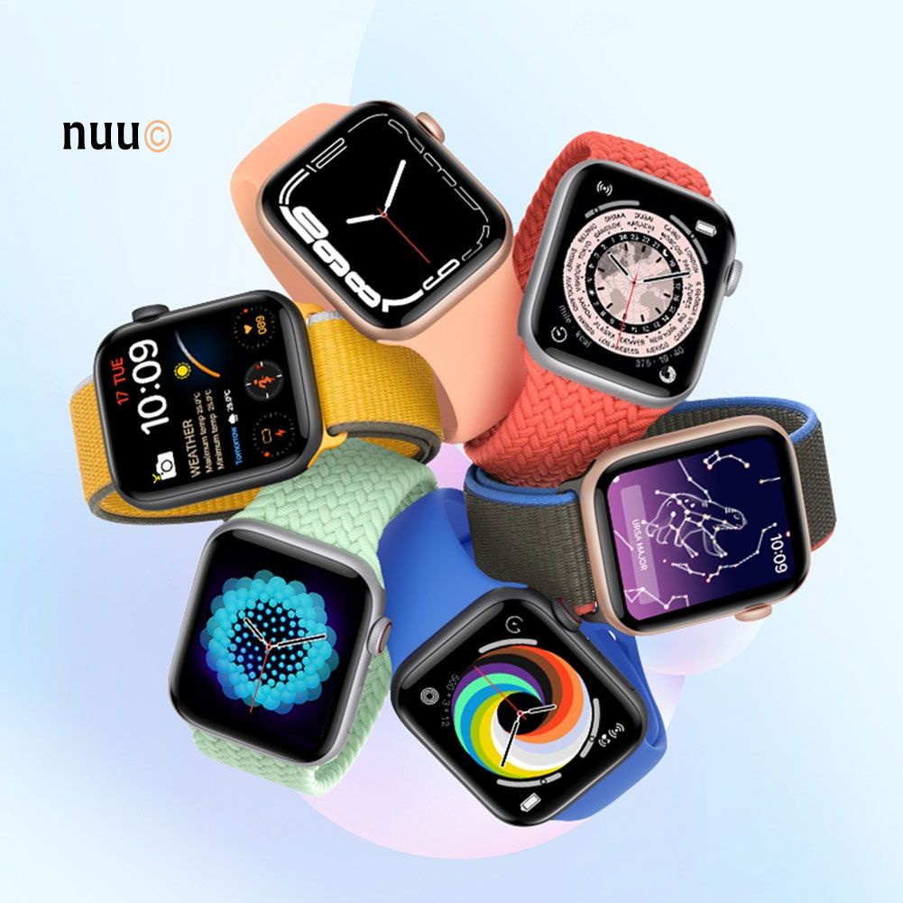 【Instock】 i7PROMAX Smartwatch Bluetooth Cuộc Gọi Nhiệt Độ Cơ Thể Đo Lường Trái Tim Tỷ Lệ Màn Hình Thể Thao Tập Thể Dục Tracker Thông Minh Đồng Hồ 【nuuo.】