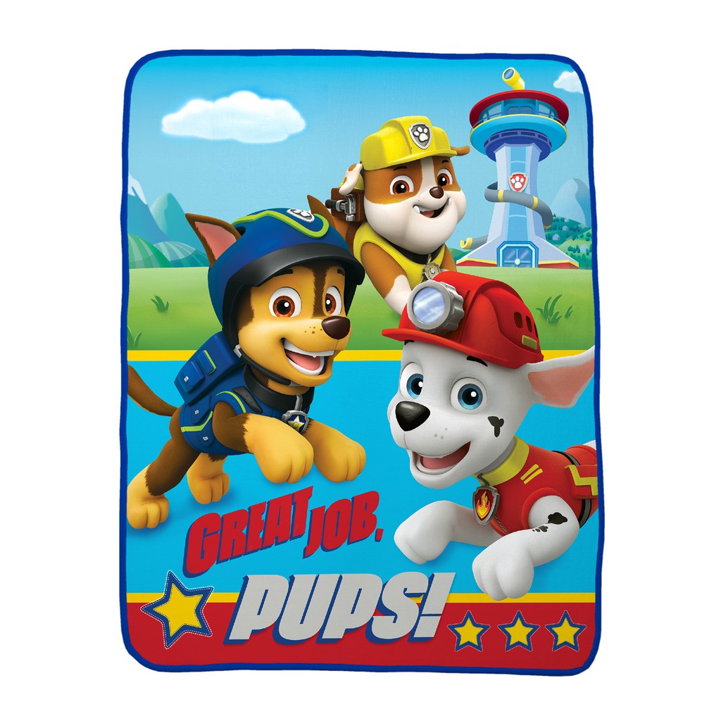 Mền  tiện dụng hình chó cứu hộ - Paw Patrol