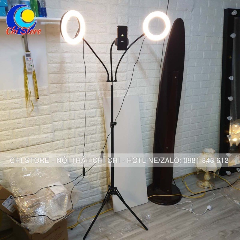 Đèn Led Live Stream ,Livestream Hỗ Trợ Ánh Sáng Chụp Ảnh, Make Up Trang Điểm, Chụp Ảnh Sản Phẩm, 3 Chế Độ Sáng