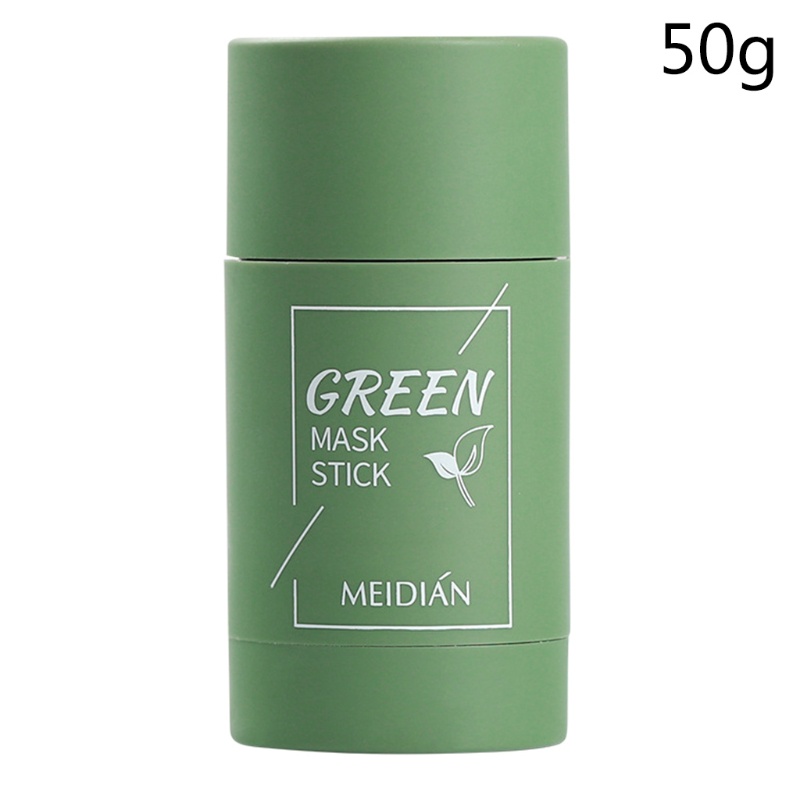 [Hàng mới về] Mặt nạ đất sét trà xanh cà tím làm sạch sâu kiểm soát dầu loại bỏ mụn đầu đen se khít lỗ chân lông