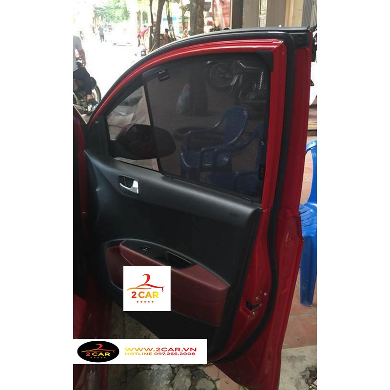 [Rèm loại 1] Rèm che nắng Hyundai i10 Hatback Đảm Bảo Tốt Nhất Thị Trường
