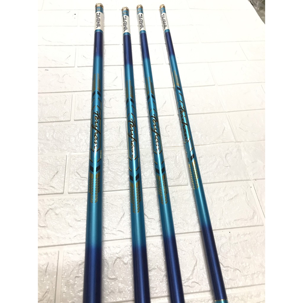 Cần câu tay cacbon 6h daiwa xanh. Đồ Câu Hùng