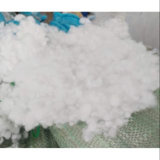 Bông bi nhồi gối, thú bông, len móc