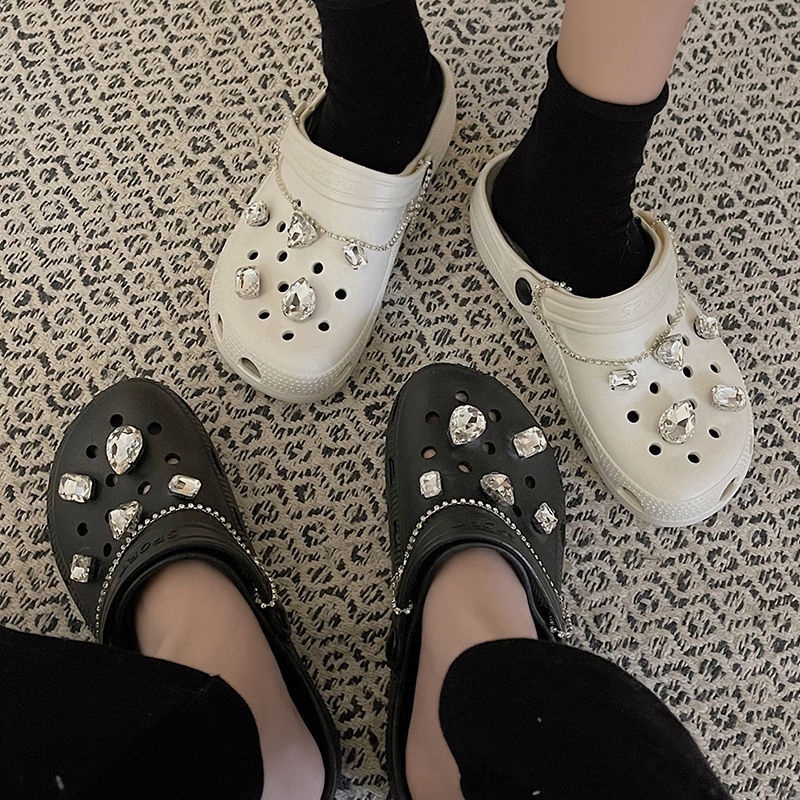 Nhãn Dán Trang Trí Họa Tiết Chữ Thập Dễ Thương Xinh Xắn Jibbitz, Sticker Gắn Trang Trí Giày Dép Crocs Hình Dễ Thương