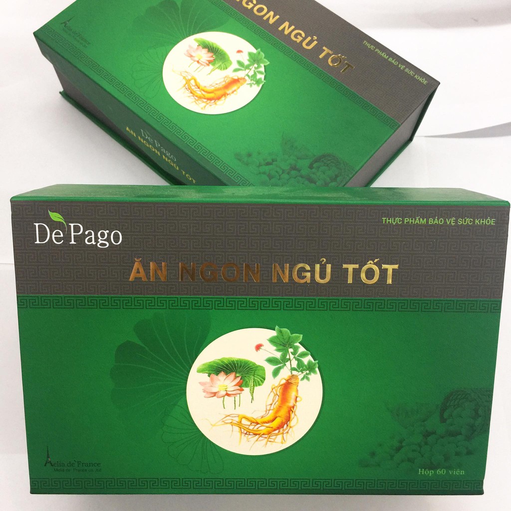 Thực Phẩm Chức Năng Viên Uống DEPAGO Ăn Ngon Ngủ Tốt ( 60 Viên/ Hộp)