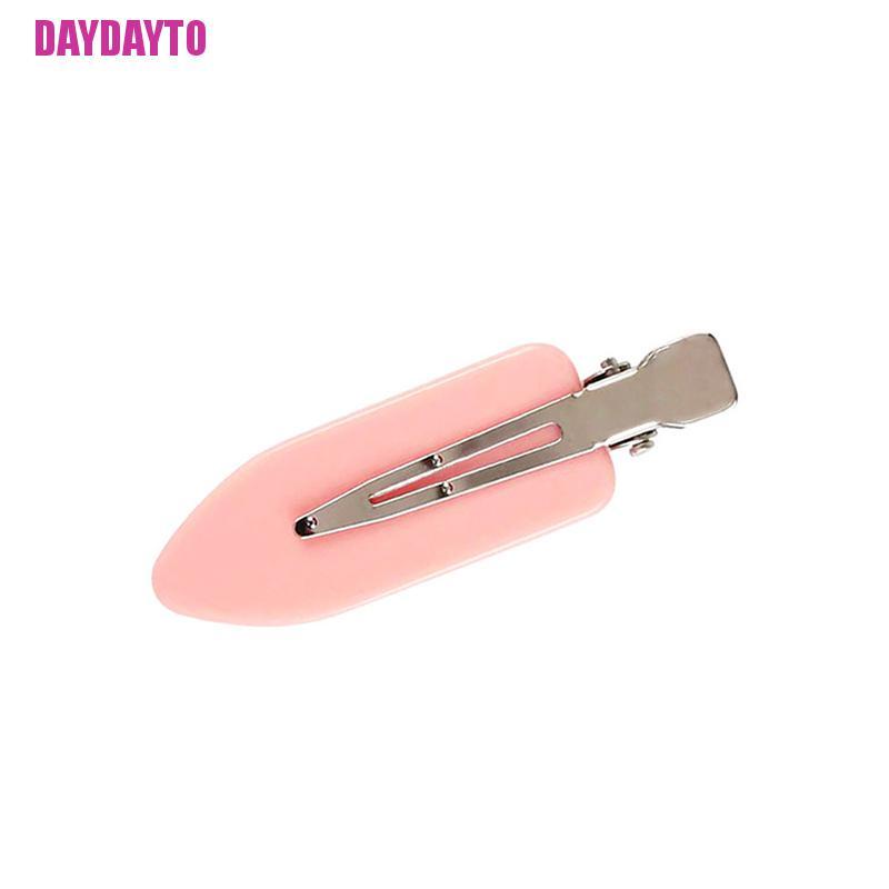 Set 4 Kẹp Tóc Kim Loại Không Đường May Dễ Thương Cho Nữ