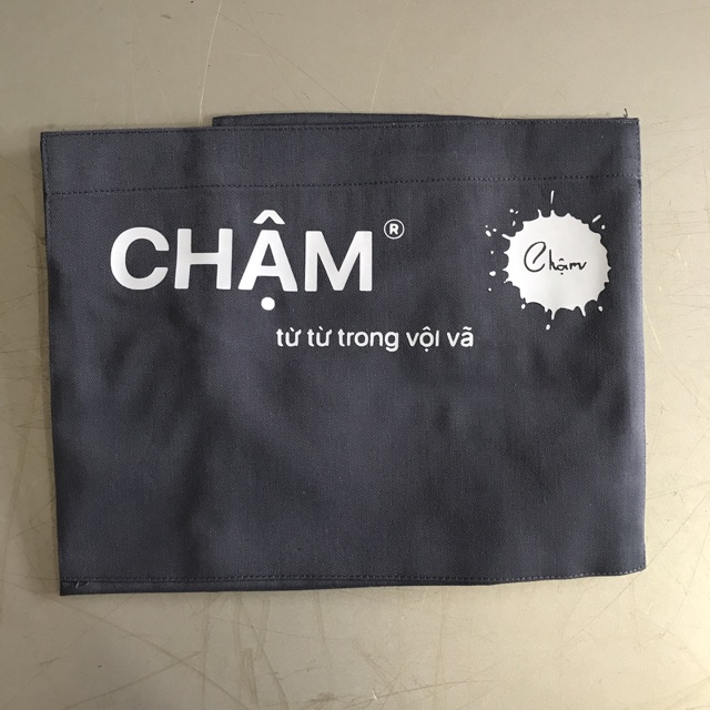 Tạp dề phục vụ logo Chậm