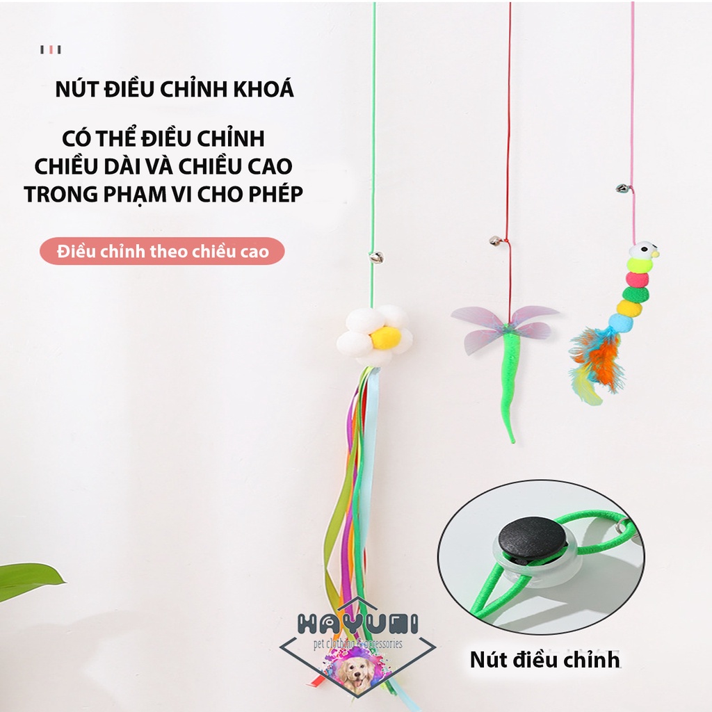 ĐỒ CHƠI CẦN CÂU MÈO GẮN TƯỜNG TOONG TEENG - HAYUMI