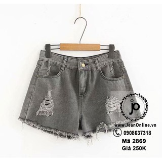 Quần short jean big size (MS 2869)