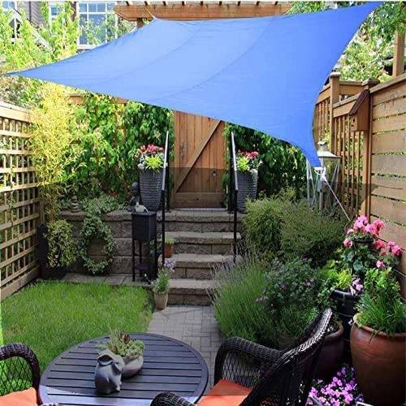 Tấm Bạt Che Nắng Ngoài Trời 3x3.5m Hình Chữ Nhật 420D Bằng Vải Oxford Chống Thấm Nước