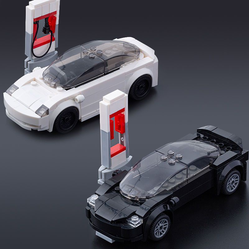 Bộ Đồ Chơi Lắp Ráp Lego Xe Tải Tesla X Cybo Dành Cho Trẻ Em