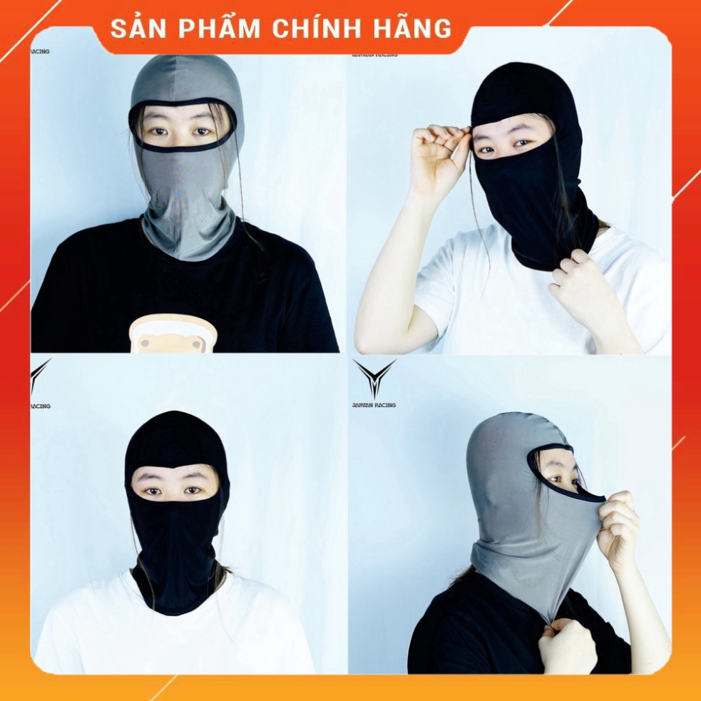 Khăn Ninja Trùm Đầu Đi Chơi, ĐI Phượt Chống Nắng, Chống Bụi, Co Dãn Tốt FREESHIP